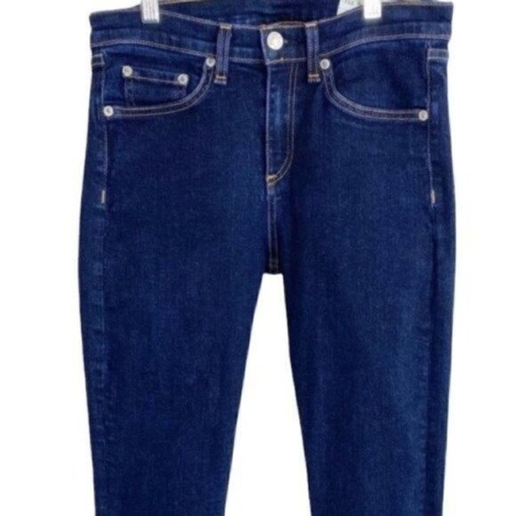 RAG & Bone high rise skinny blue jeans heritage size 28 Style W1513K520 - Picture 3 of 8